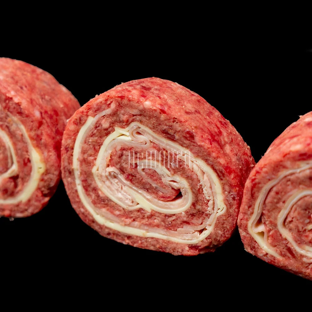 GIRELLE CON PROSCIUTTO COTTO E PROVOLA