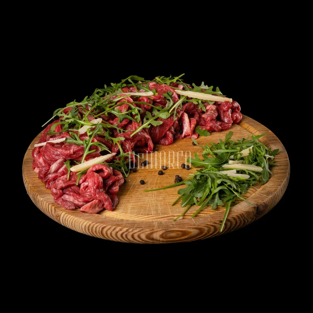 STRACCETTI DI BOVINO RUCOLA E GRANA